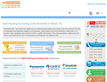 Tablet Screenshot of mini-air-conditioning.com